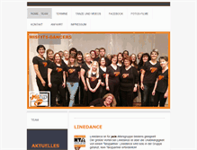 Tablet Screenshot of misfitsdancers.at